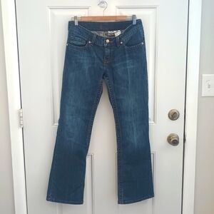 Cruel Kennedi dark wash jeans with rivet pockets size 9R